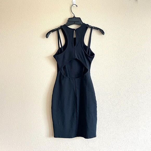 Foreign Exchange Mini Black Bodycon Dress - Picture 4 of 7